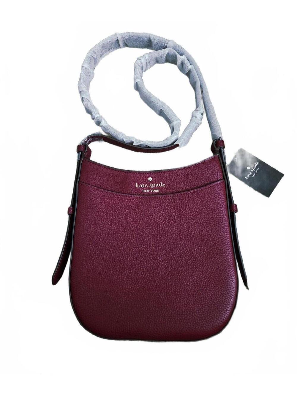 Kate Spade New York Pebbled Leather Blackberry Crossbody Bag
